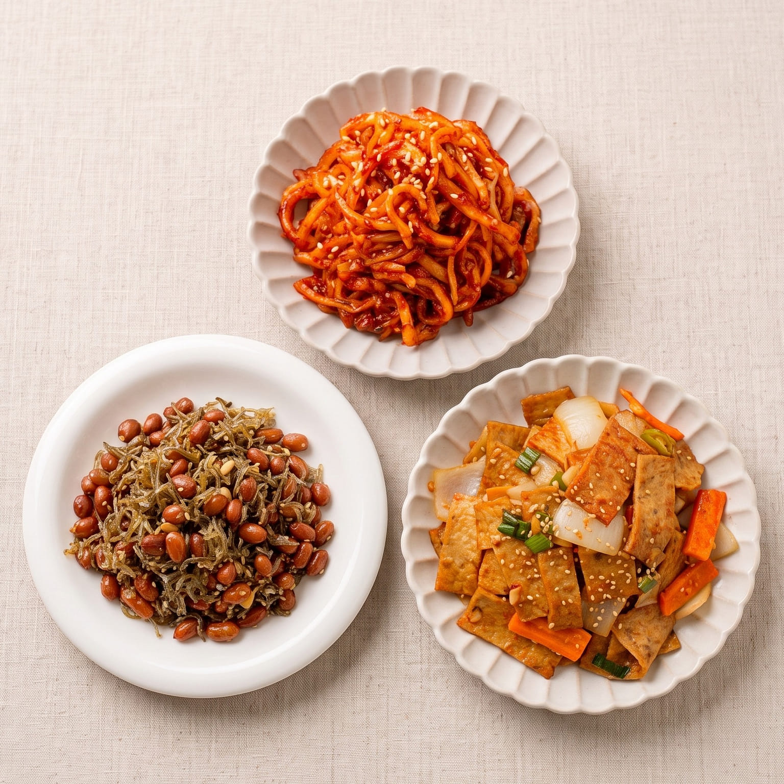 Korean Spicy Seafood Trio 1 each