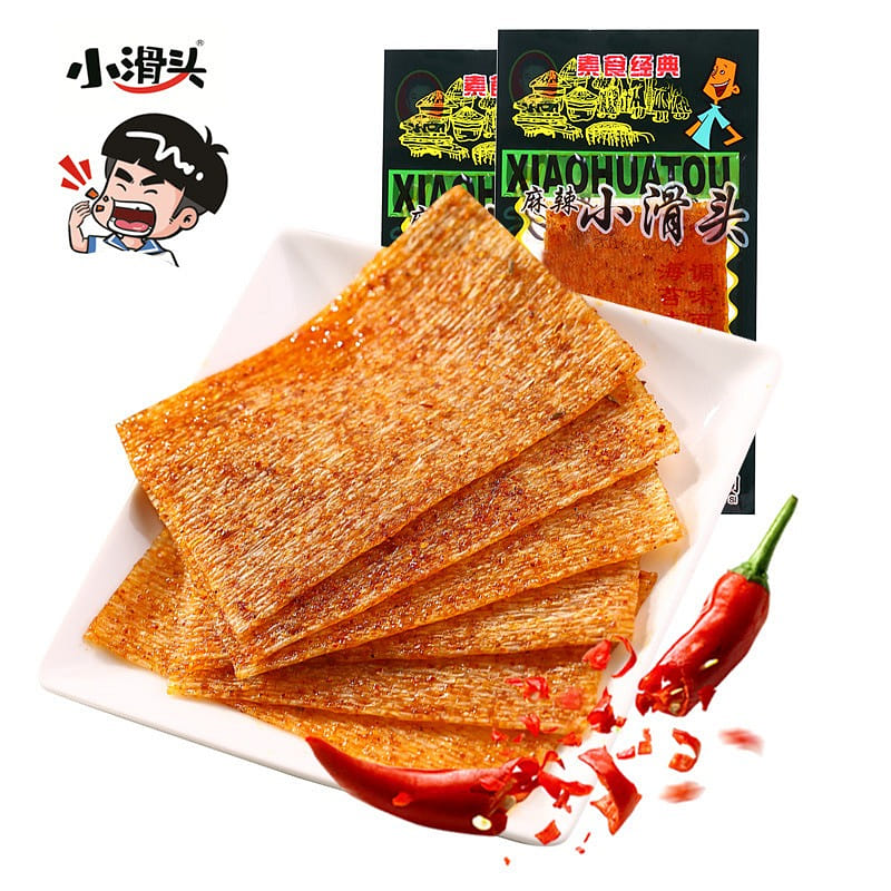 Small slick Latiao snack 18g/10 package 180 グラム