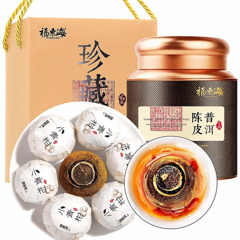 【 Fu Donghai product 】 Orange peel Pu 'er blood pressure 100g/ collection 100 g