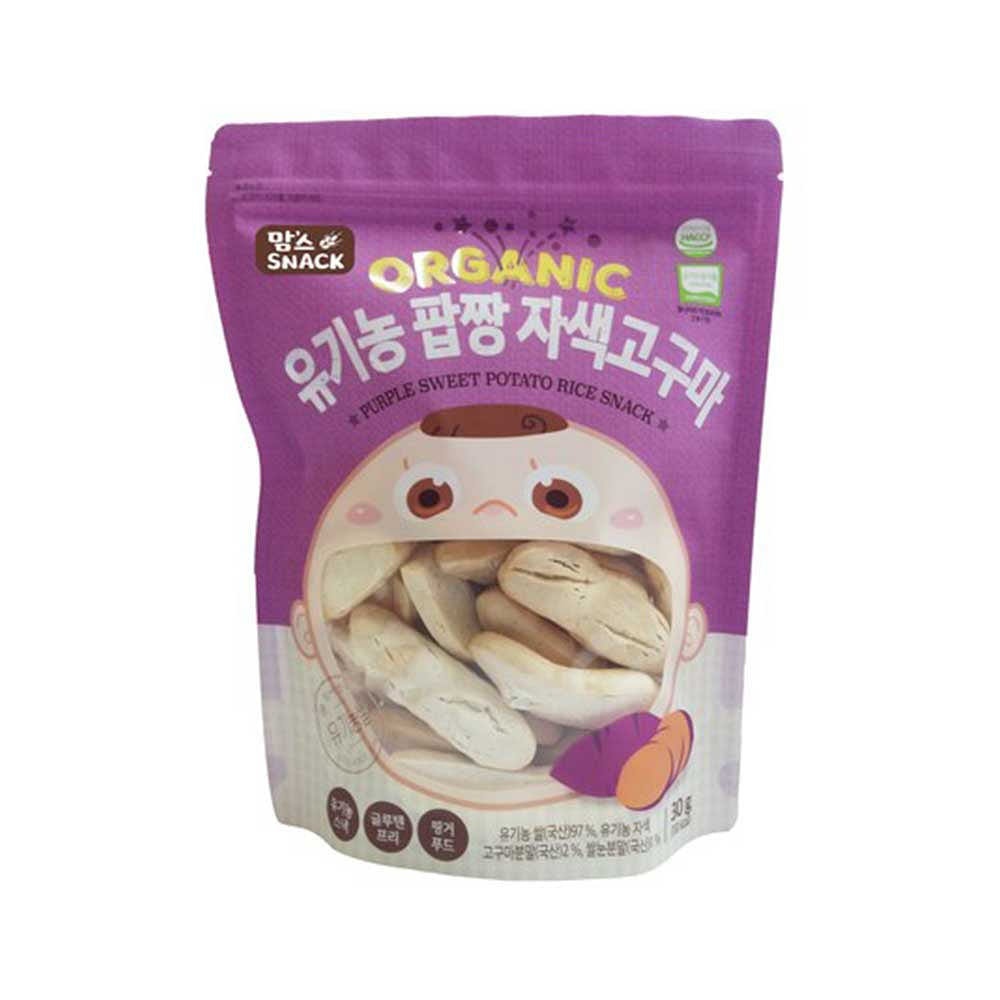 청오 유기농 팝짱 자색고구마 30g 1 개