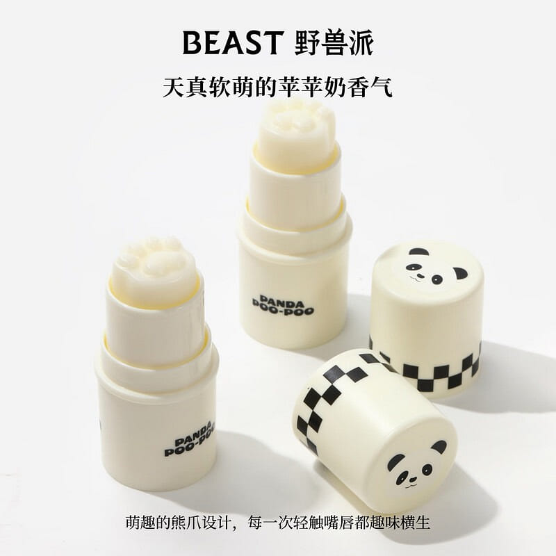 The Beast X Panda Poo-Poo Apple Milk Lip Balm 3.5 g