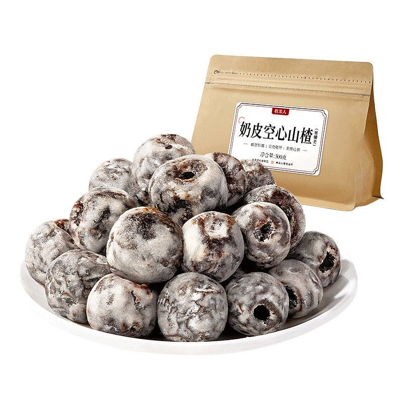 Muguoren Milk Skin Pitted Hawthorn Dried Fruit 500 g