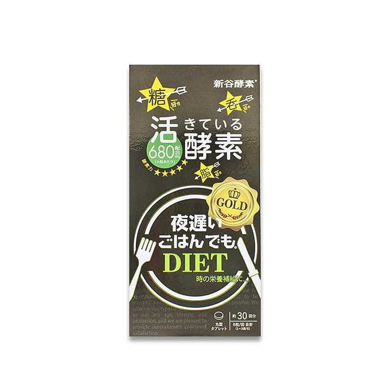 SHINYA KOSO Late Night Meal GOLD+ Enzyme 180pcs 1 개