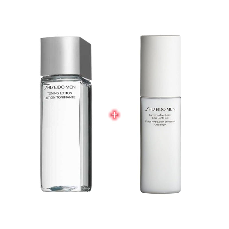 Shiseido Men Toning Lotion 150ml+Men Moisturizer EG 100ml 1 ส่วน