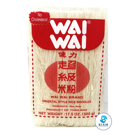 weee_dried_Wai Wai Oriental Style Rice Noodles 17.5 oz
