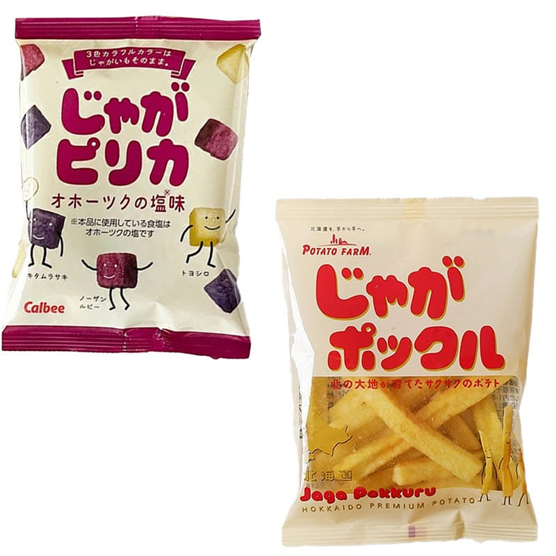 Calbee Potato Farm Jaga Pokkuru & Pirika Set 1 bag 1 개