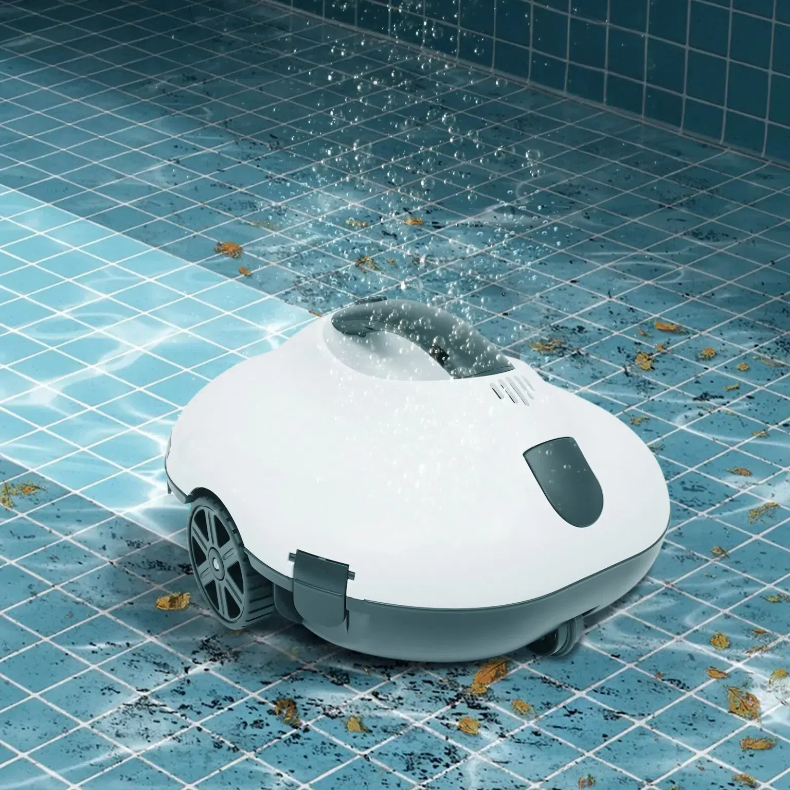 Robot Swimming Pool Vacuum Cleaner Cordless Wirele 1 box