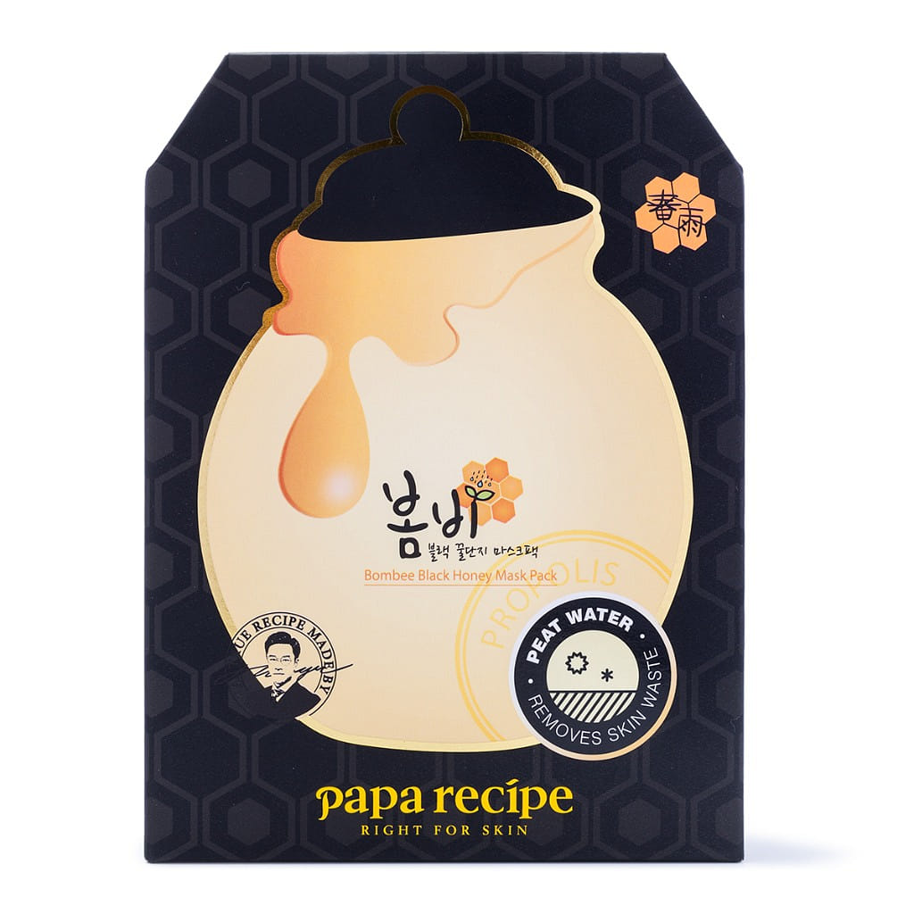 Bombee Black Honey Mask 10pc 1 box
