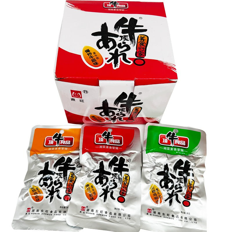 【10包】頂牛 素牛筋 辣!爆炒牛筋味 350 克