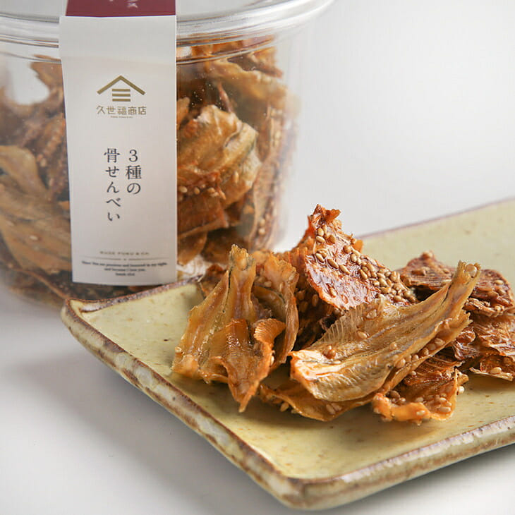 Kuzefuku Crispy Mixed Fish Bones Snack 85g 1 each