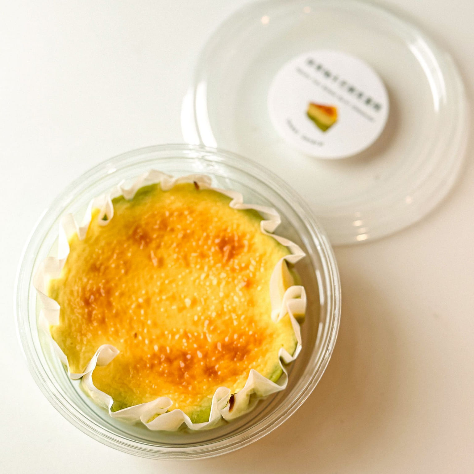 Matcha Yuzu Basque Burnt Cheese cake-around 200g 1 케이스