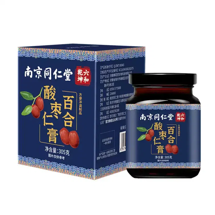 Nanjing Tongrentang Sour Jujube SeedPaste 305g 305 g