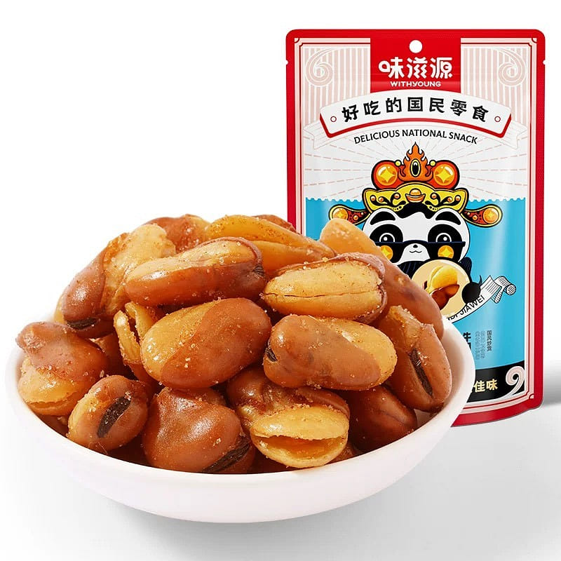 Weiziyuan Beef-Flavored Orchid Bean, 60g 60 그램
