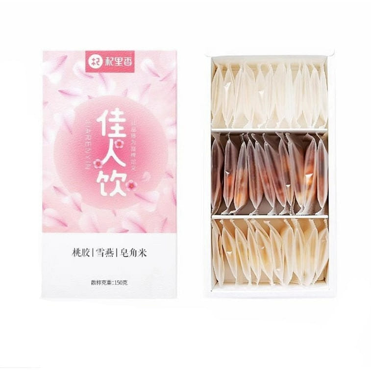 Beautify Drink (10 bags of Premium peach gum + 10 bags of Xueyan + 10 bags of Sa 150 グラム