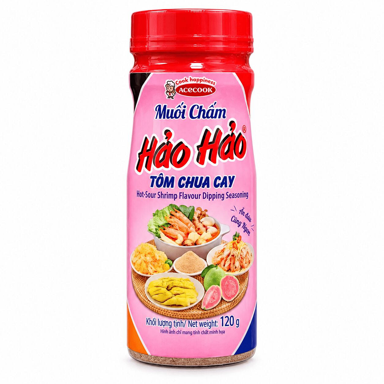 Hao Hao Hot-Sour Shrimp Flavor Dipping Salt 120 g