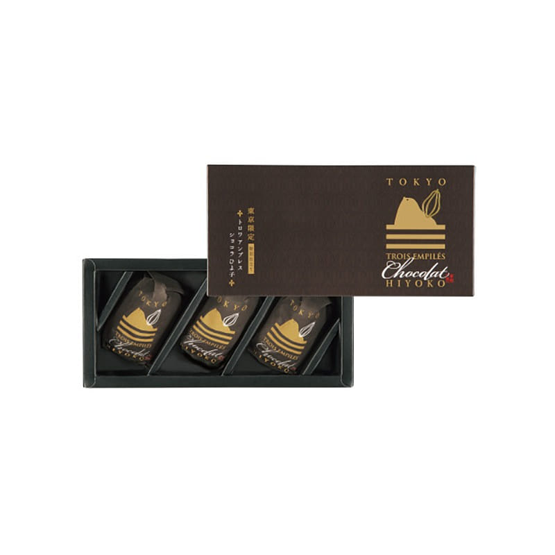 Japan Hiyoko Chicken Layer Cake Chocolate Flavor 3pcs 1 케이스