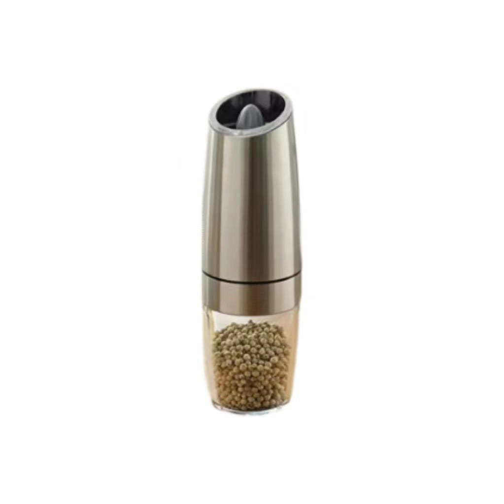 Electric Black Pepper Grinder Black Pepper Peppercorns Sea Salt Gravity Sensor 1 อัน