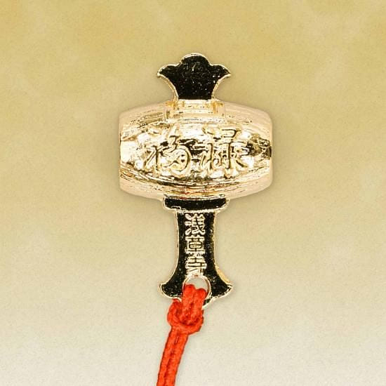 Sensoji Temple Lucky Hammer Charm 1pc 1 each
