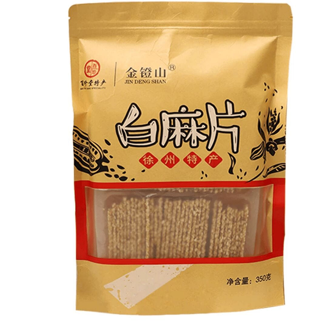 Jindengshan Black & White Sesame Candy, Xuzhou 350 g