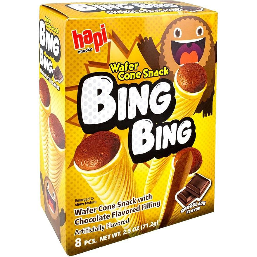 Hapi Snacks Wafer Cone Chocolate Flavored 2.5oz 1 개