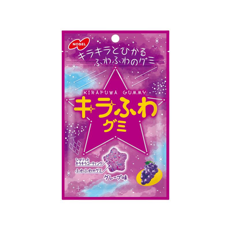NOBEL Kira Fuwa Gummy Grape Flavor 50g 1 개