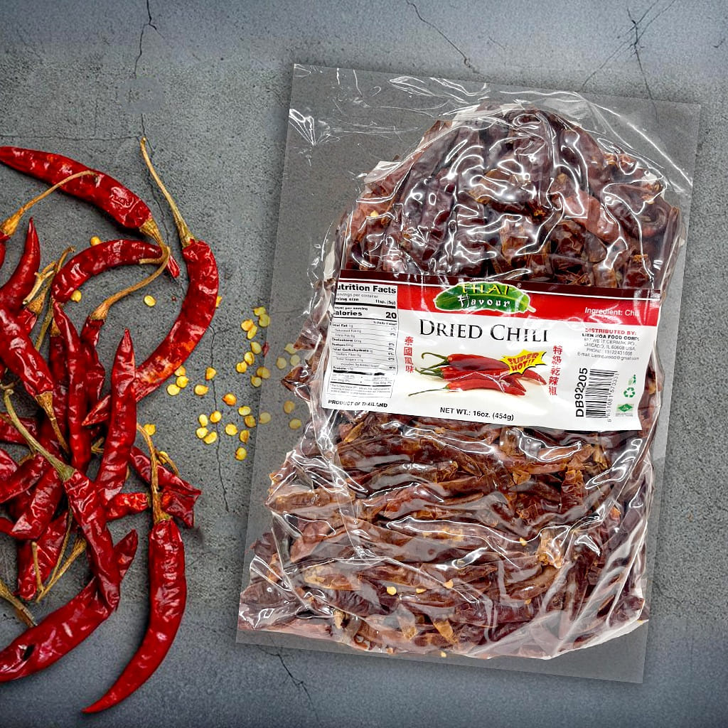 Dried Hot Chili (L) 16 oz