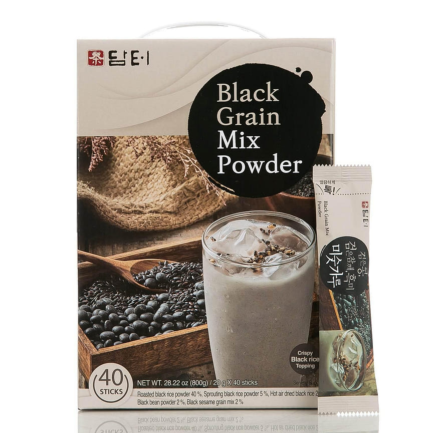 Powder Ed Tem Damtuh Black Grain Mix Powdered Tea 40 pcs 20 g - Weee!