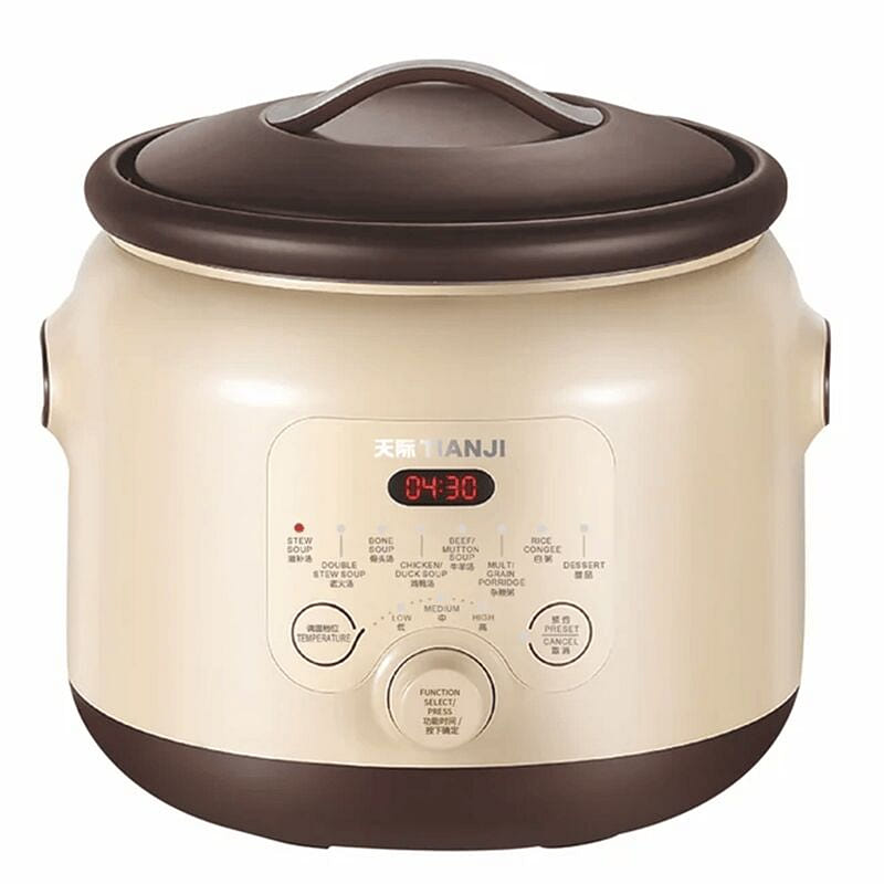 Tianji Smart Slow Cooker w/ Purple Clay Inner Pot 1 each