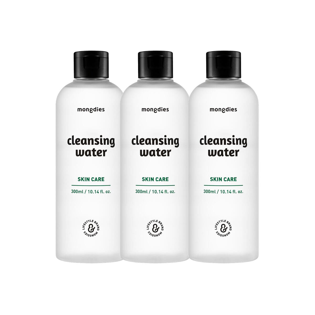 몽디에스 클렌징 워터 - 300ml - 3개 세트 3 count