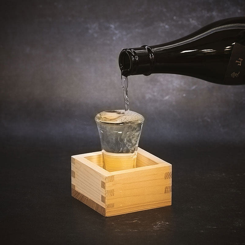HINOKI wood Sake container sake cup sake masu, Sushi Container 1 Gou , 172ml 1 個
