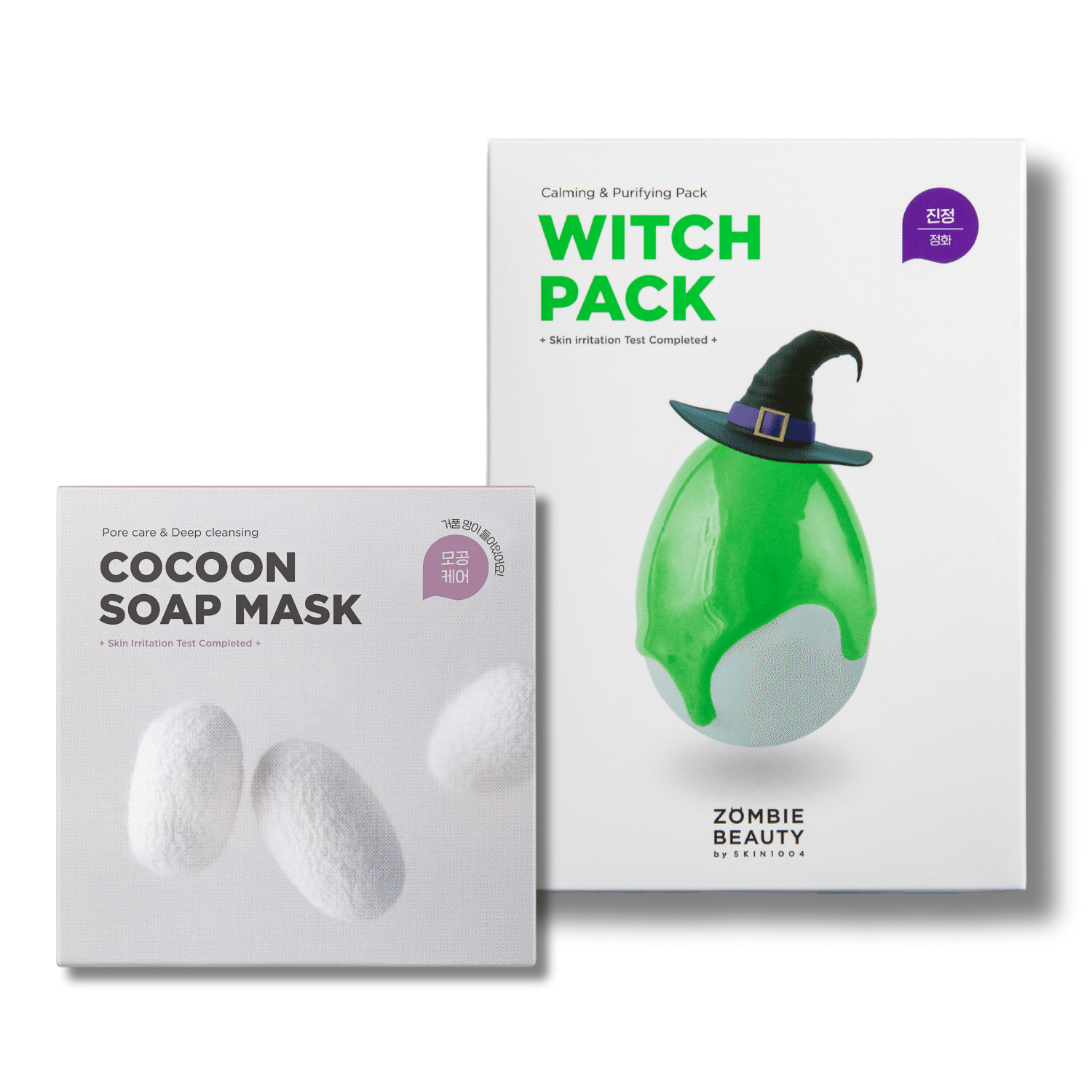Zombie Beauty Cocoon Soap Mask and Witch Pack Set 220 그램