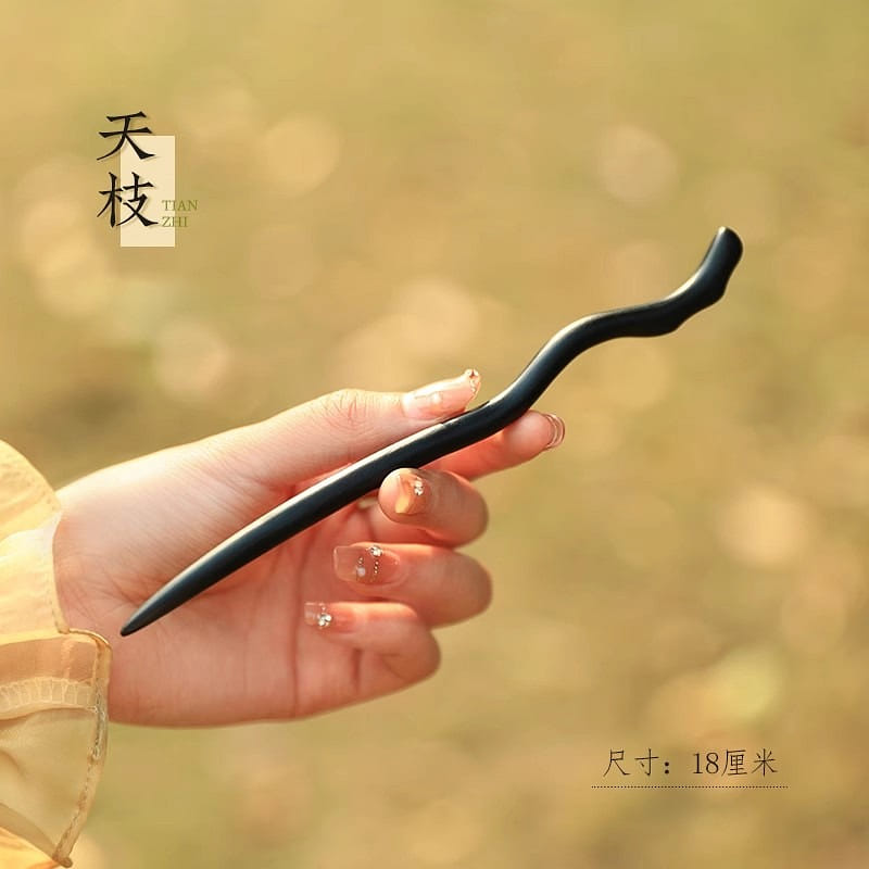 Ebony hairpin for women Tianzhi 1 ส่วน