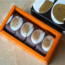 TAMAYA Chocolate marron tamago 4 pieces 1 box