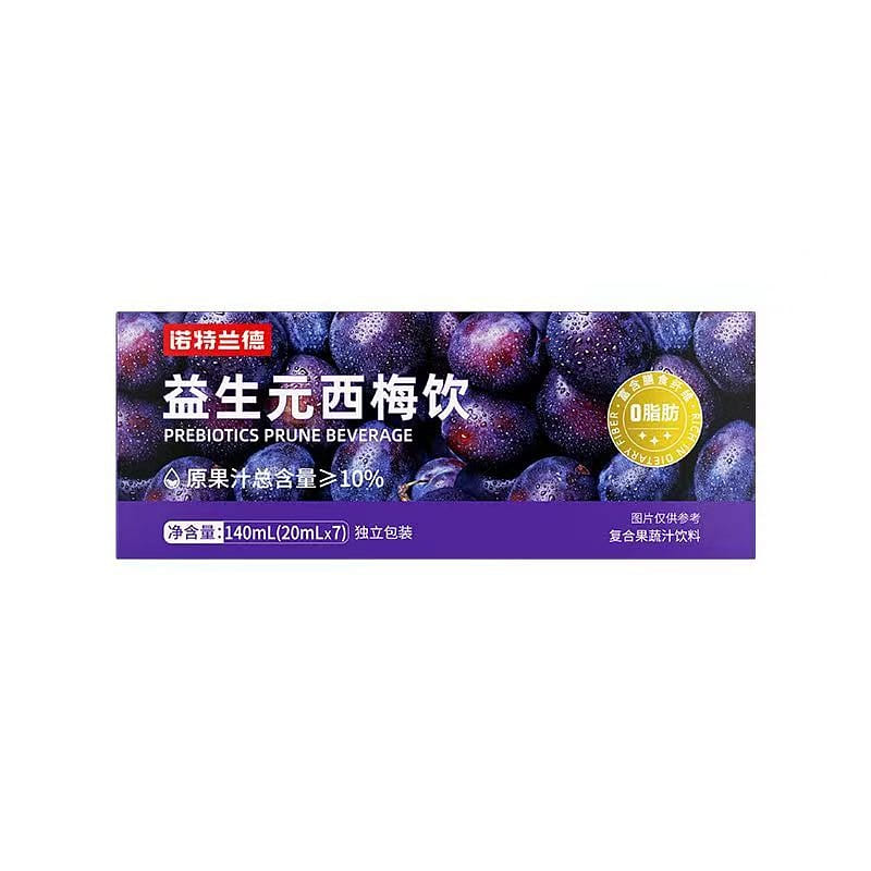 Nutland Prune Juice Probiotic Fiber Fruit Drink 20ml*7bags 140 밀리리터