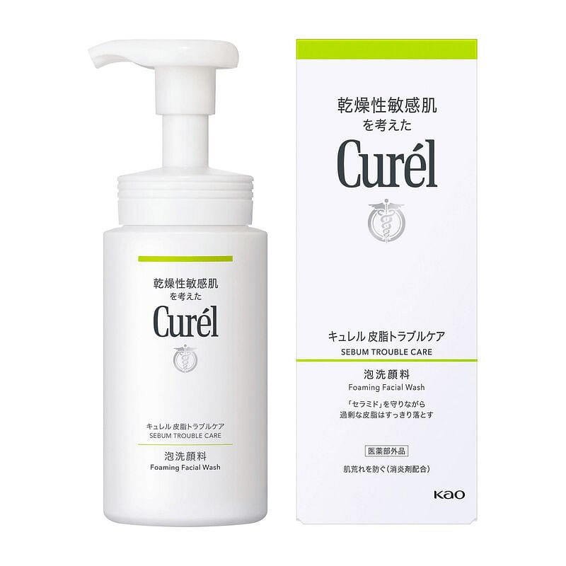 큐렐 피지 트러블 케어 폼 워시 150ml 150 밀리리터
