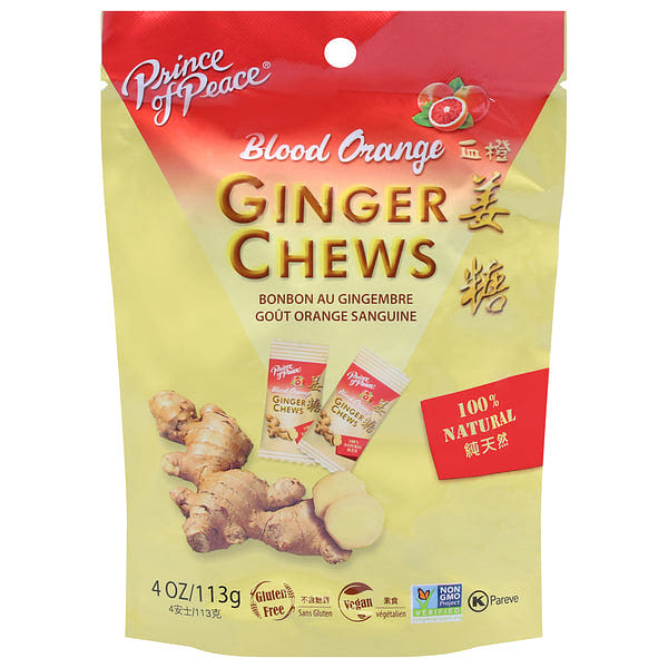 [Prince Of Peace] Orange Ginger Chews - 4oz 1 개