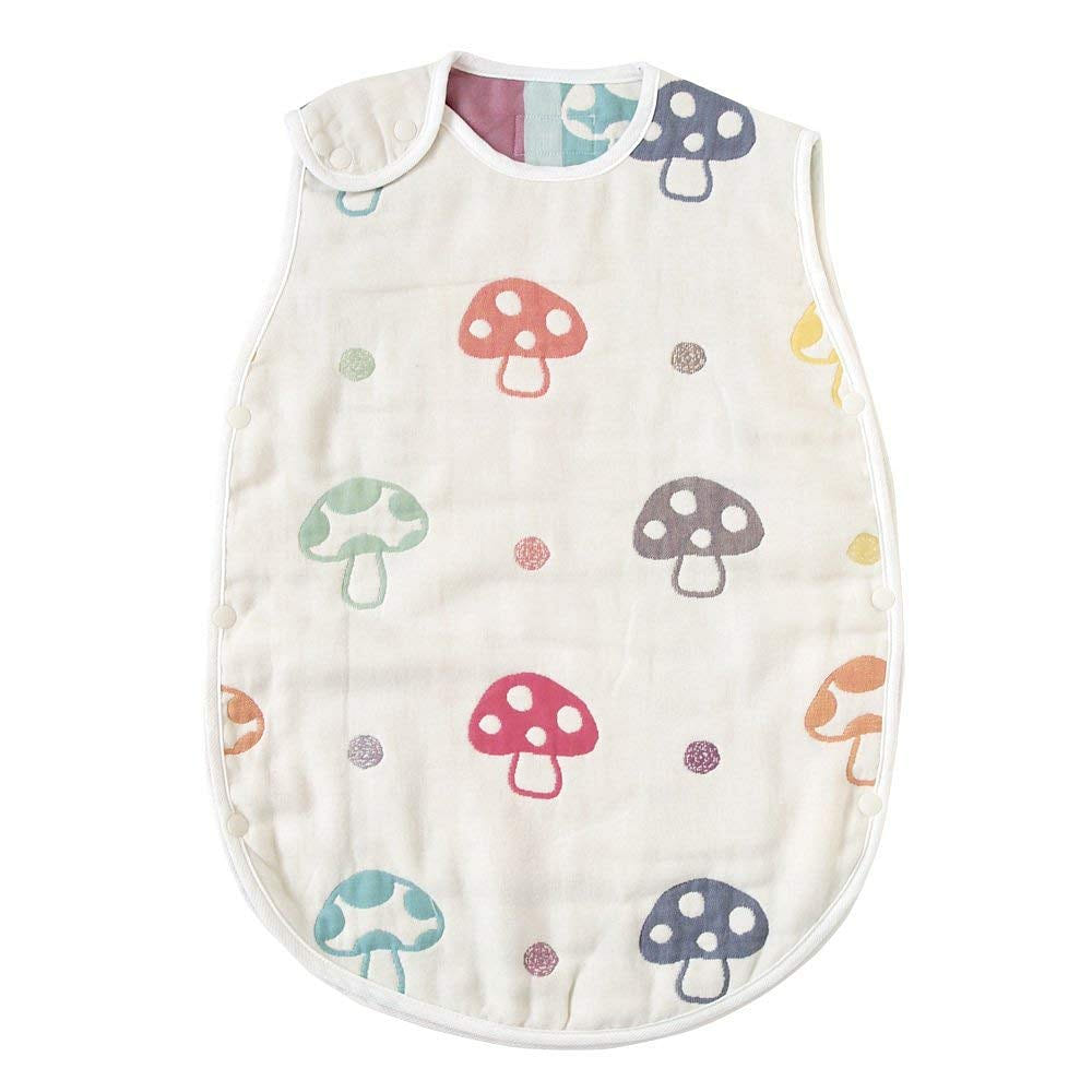 Hoppetta Six-Layered Gauze Sleeping Bag (Champignon) 2-7y 1 개