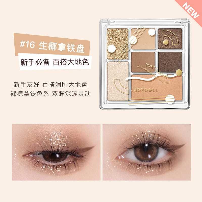 JUDYDOLL Play Color ALL-IN-ONE Palette #16 1 개