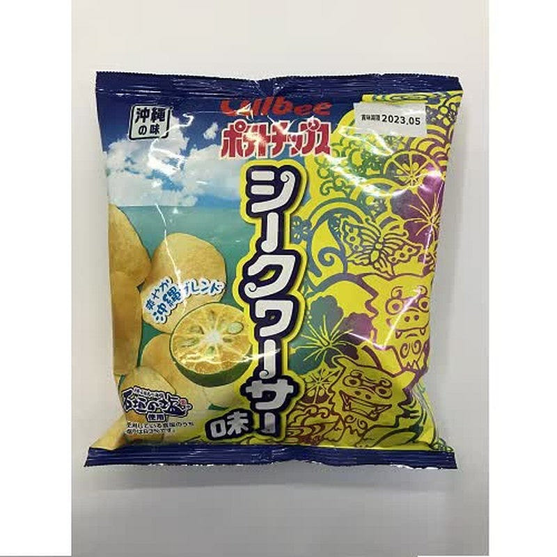 Okiko 薯片,Shikuwasa 味,58g 1 份