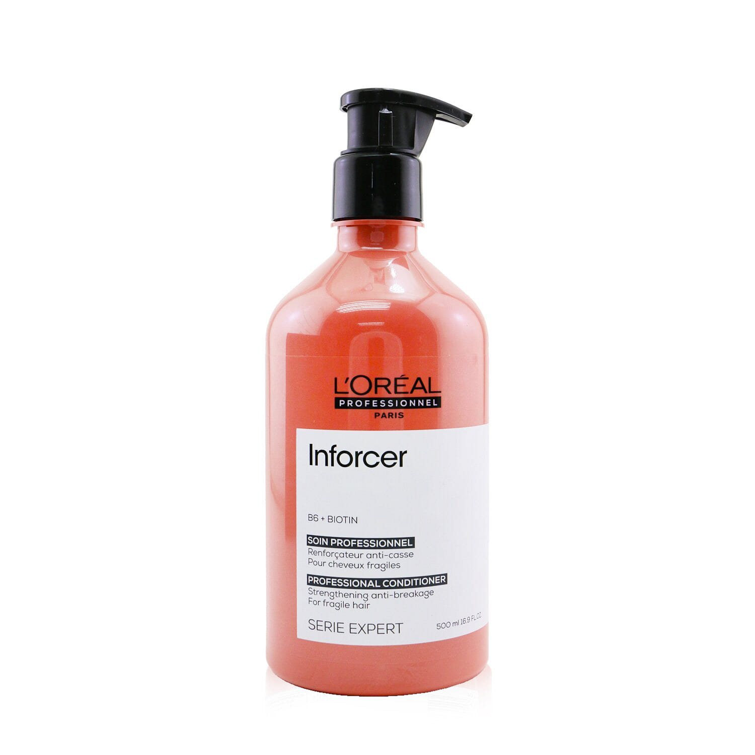 L'Oreal Professionnel Serie Expert - Inforcer B6 + Biotin Strengthening Anti-Breakage Conditioner (For Fragile Hair) 500ml/16.9oz 500 ml(ミリリットル)