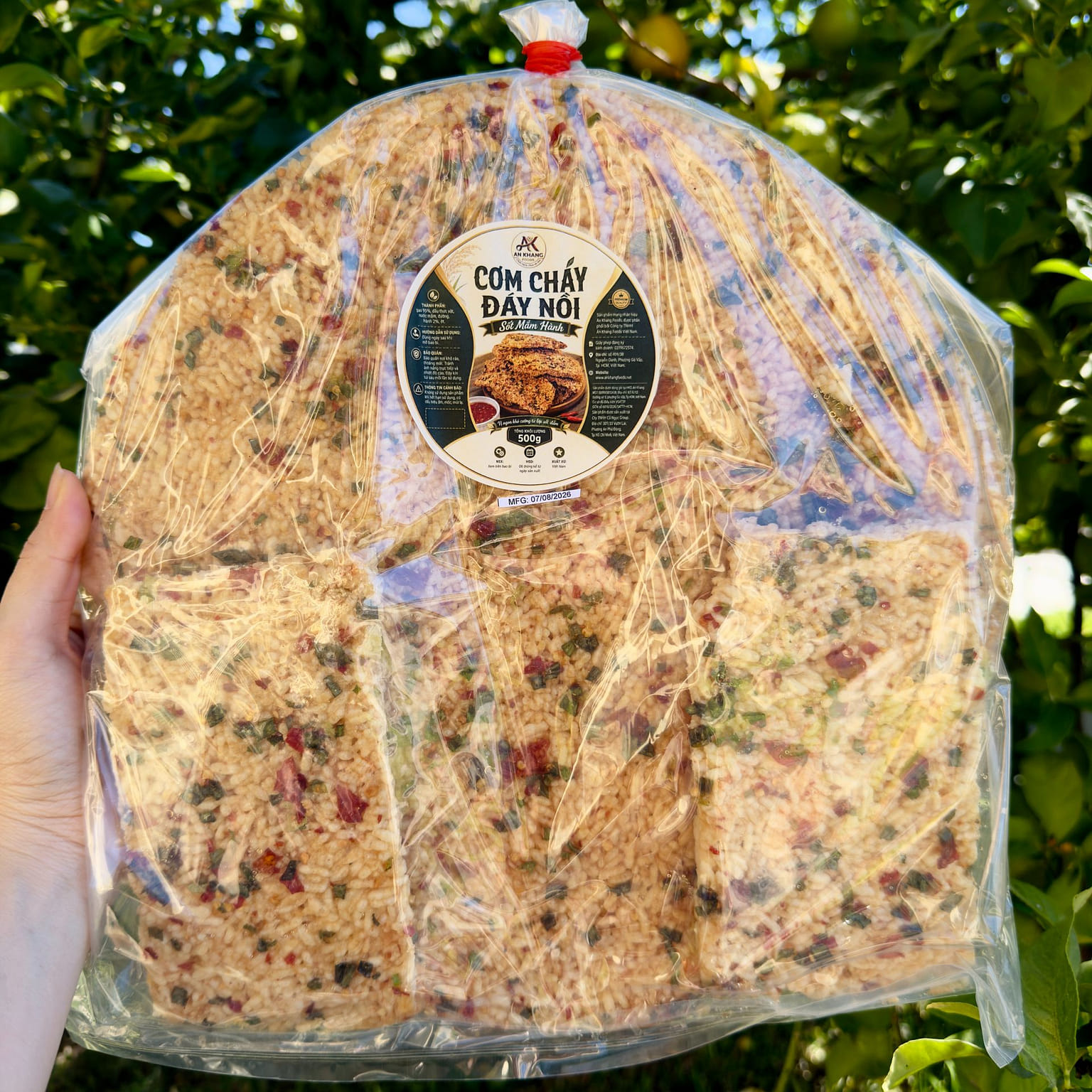 越南葱油脆米饼 500 克
