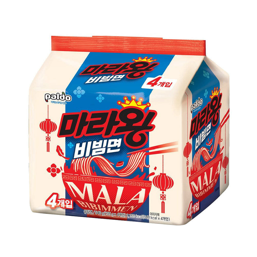 Paldo Mala Bibimmyeon 135g x 4p 1 each