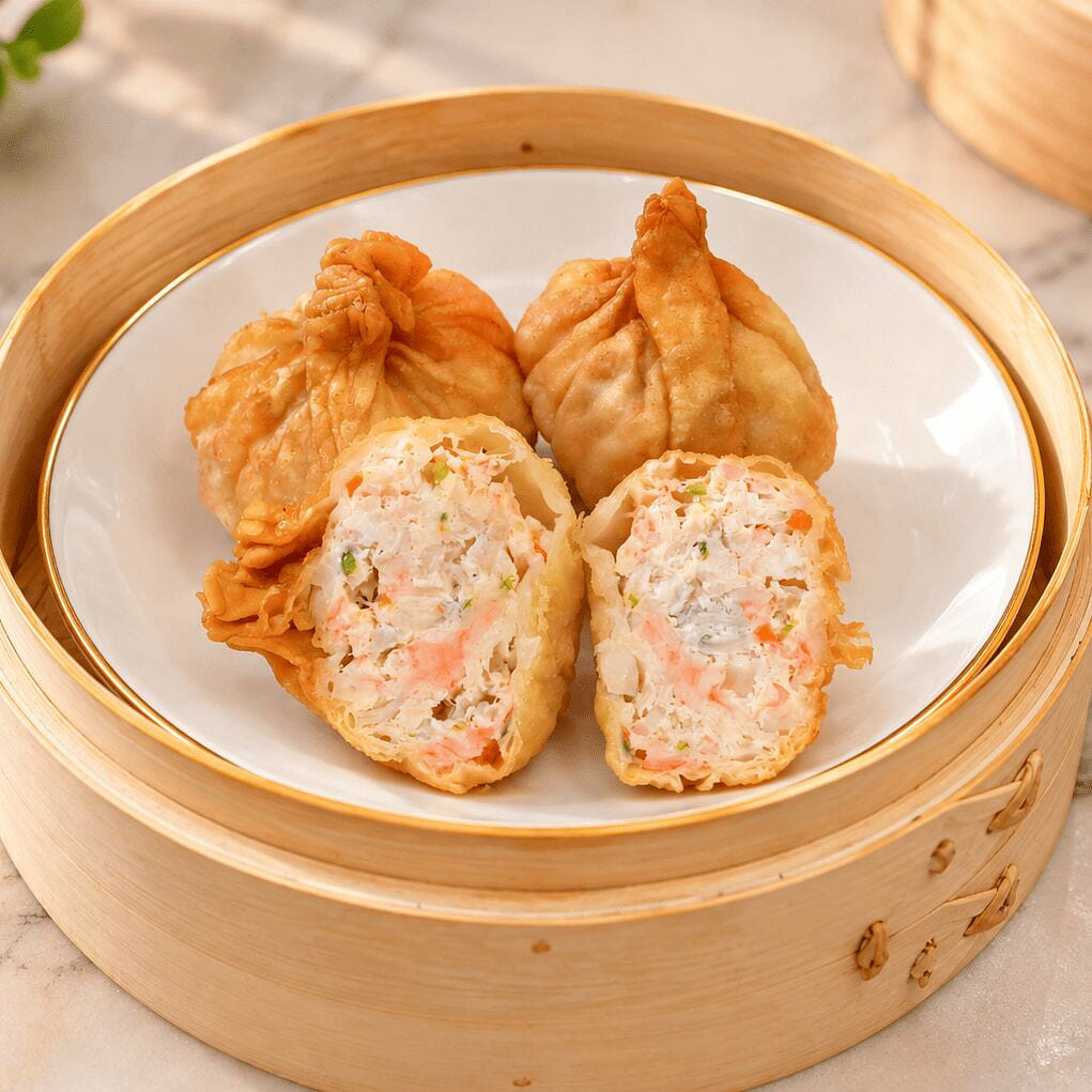 Seafood Purse Puffs 3 count