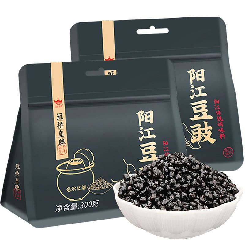 Guan Qiao Huang pai yangjiang douchi 1 แพ็ค