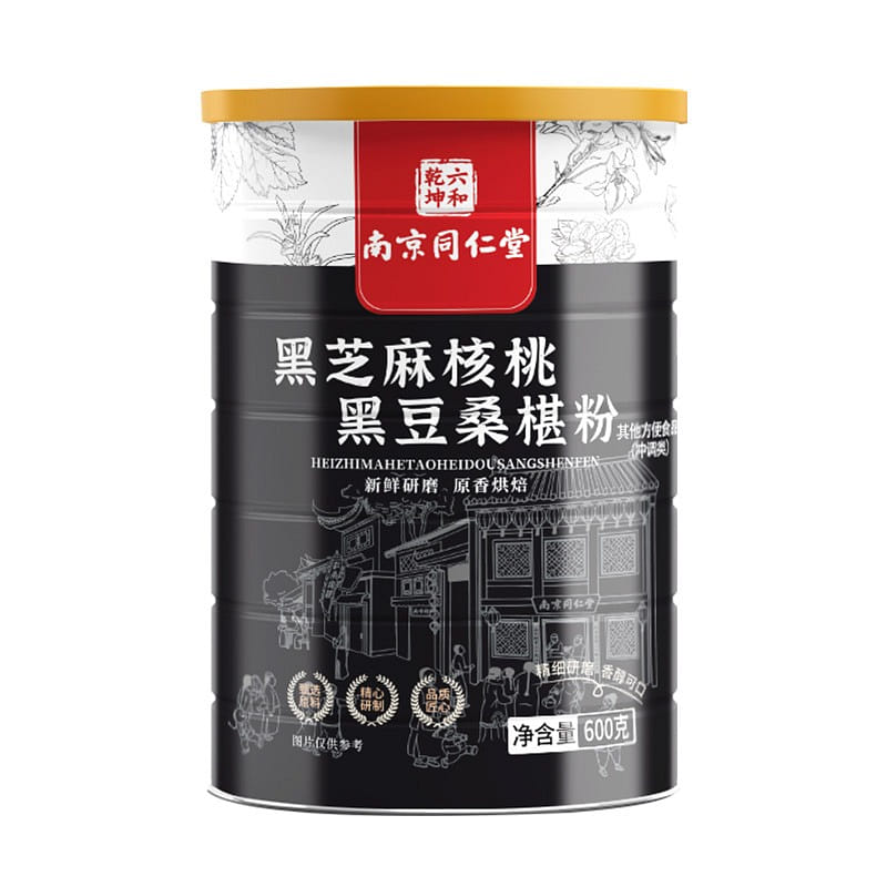 Tongrentang black sesame walnut mulberry powder 600 g