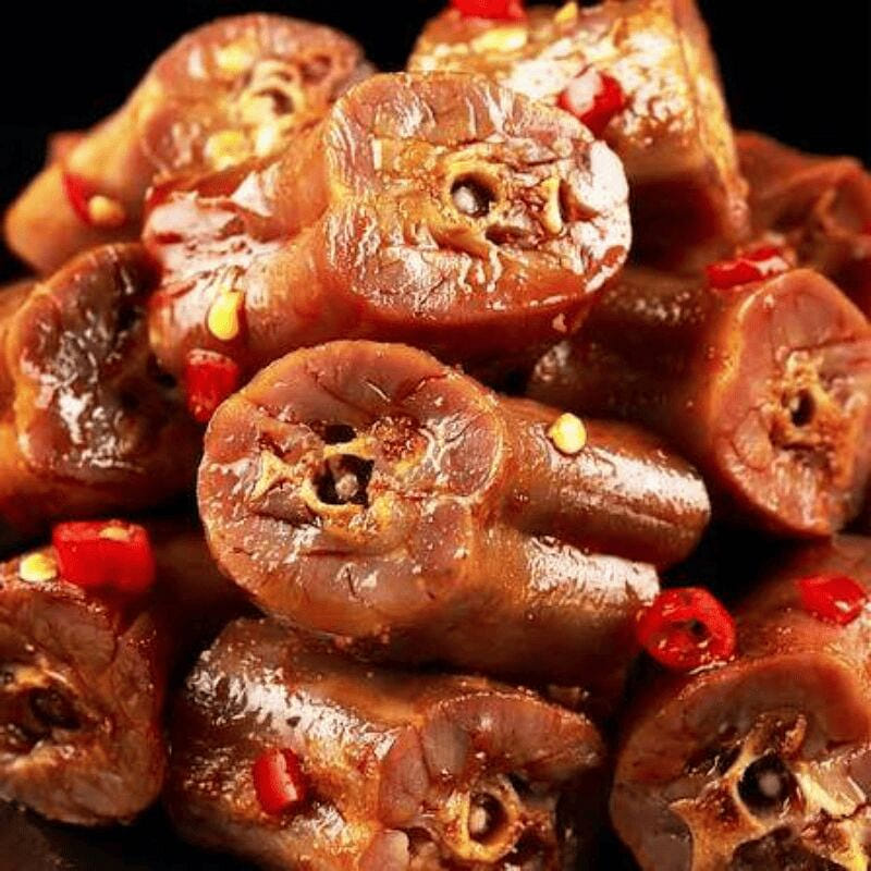 Spicy Braised Duck Neck 0.5lb 1 each