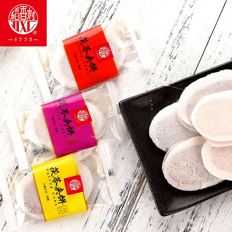 [About 24 packs] Daoxiang Village Poria cocos cake mixed taste 500 กรัม