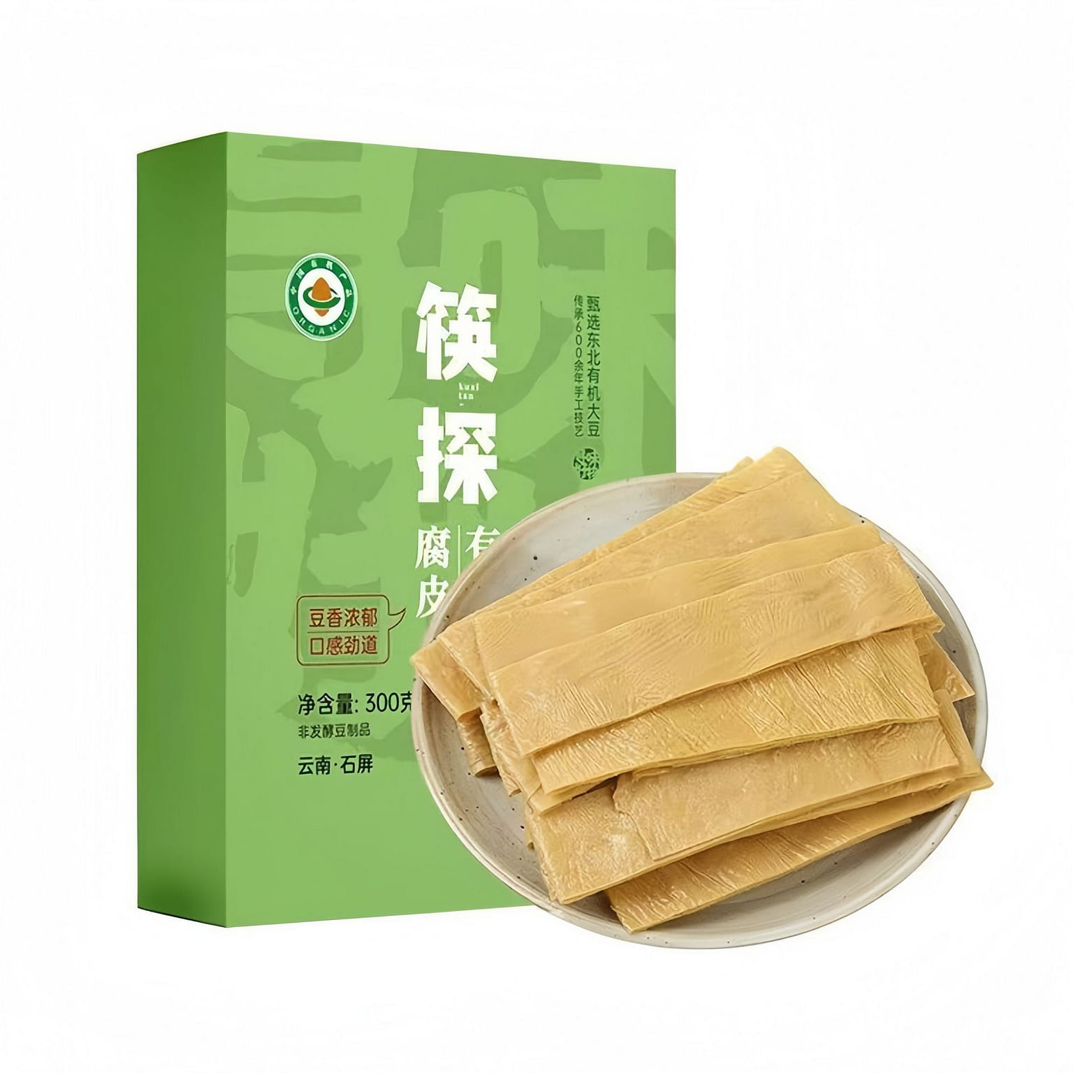 筷探有機腐皮涼拌火鍋食材1盒 300 克
