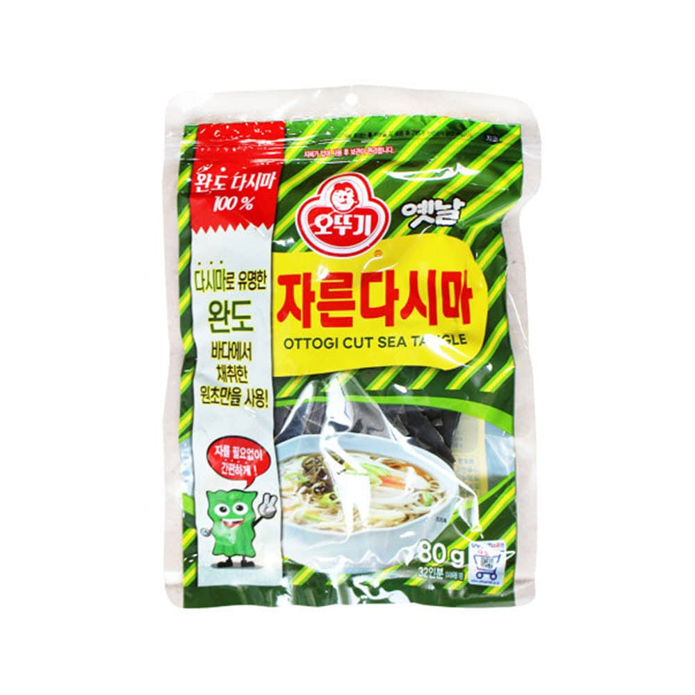 오뚜기 옛날 자른 다시마 80 그램
