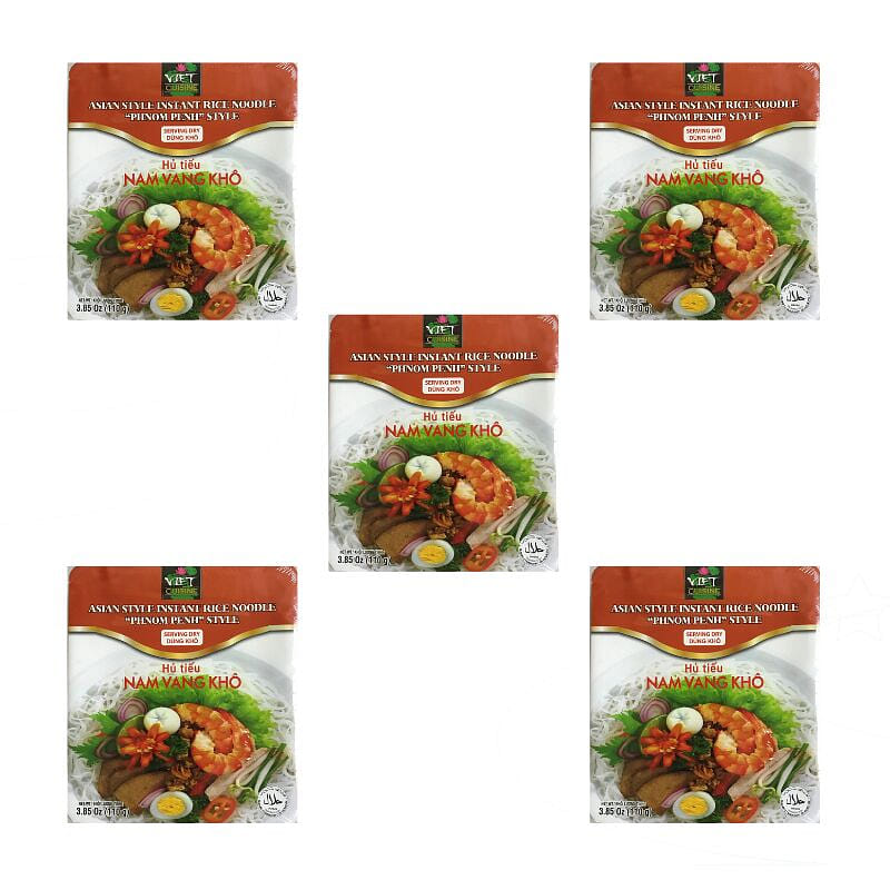 Viet Cuisine Instant Rice Noodle Phnom Penh Style pack of 5 1 개